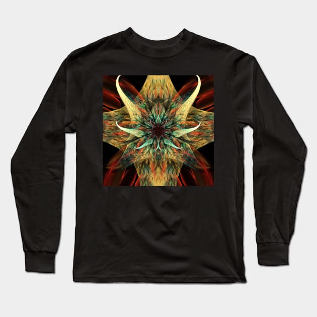 Horned Long Sleeve T-Shirt by krinichnaya